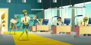 office zombies game